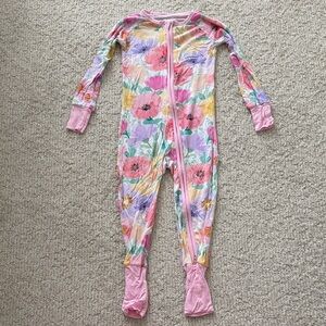 Little Sleepies Watercolor Meadow Zippy